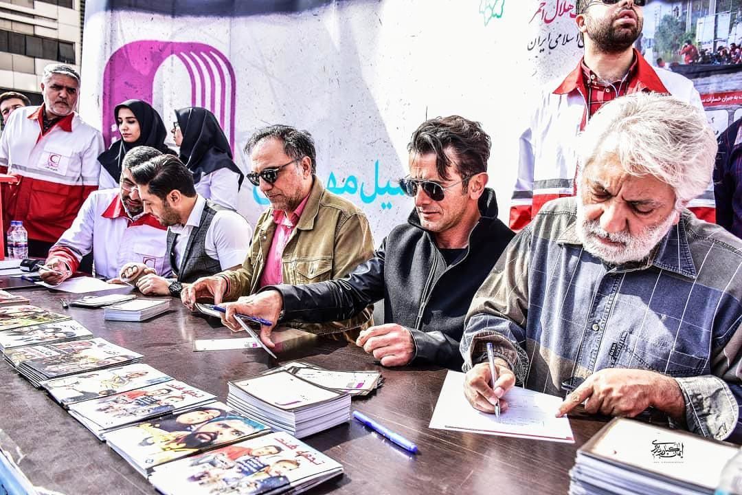 ببینید: کار خیر مهتاب کرامتی، معتمدآریا، نصیریان، حیایی و دیگر ستارهها